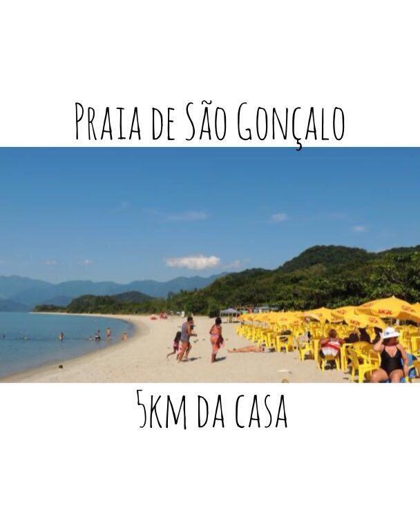 Linda Casa Em Parati Esterno foto